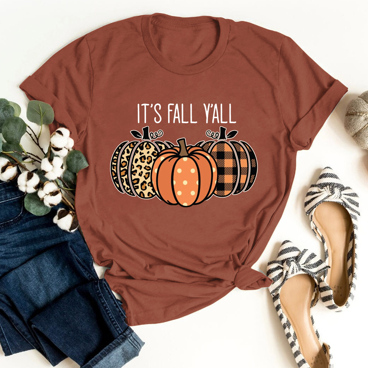 It's Fall Yall Pumpkin Shirts
