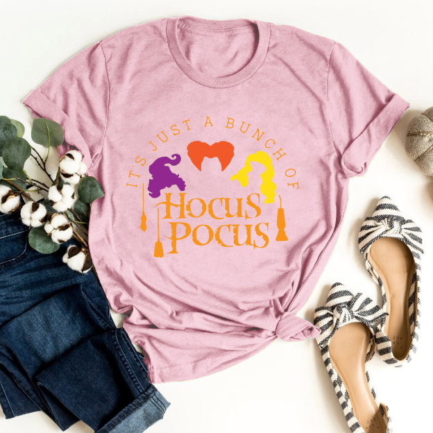 It's Just a Bunch of Hocus Pocus Halloween Party Shirts