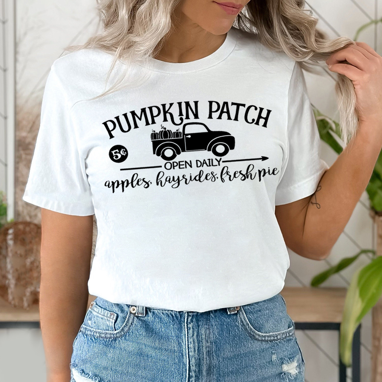 Pumpkin Patch Shirt For Her