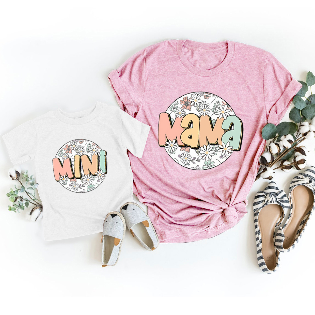 New Mom Gift Mama And Mini Matching Shirt