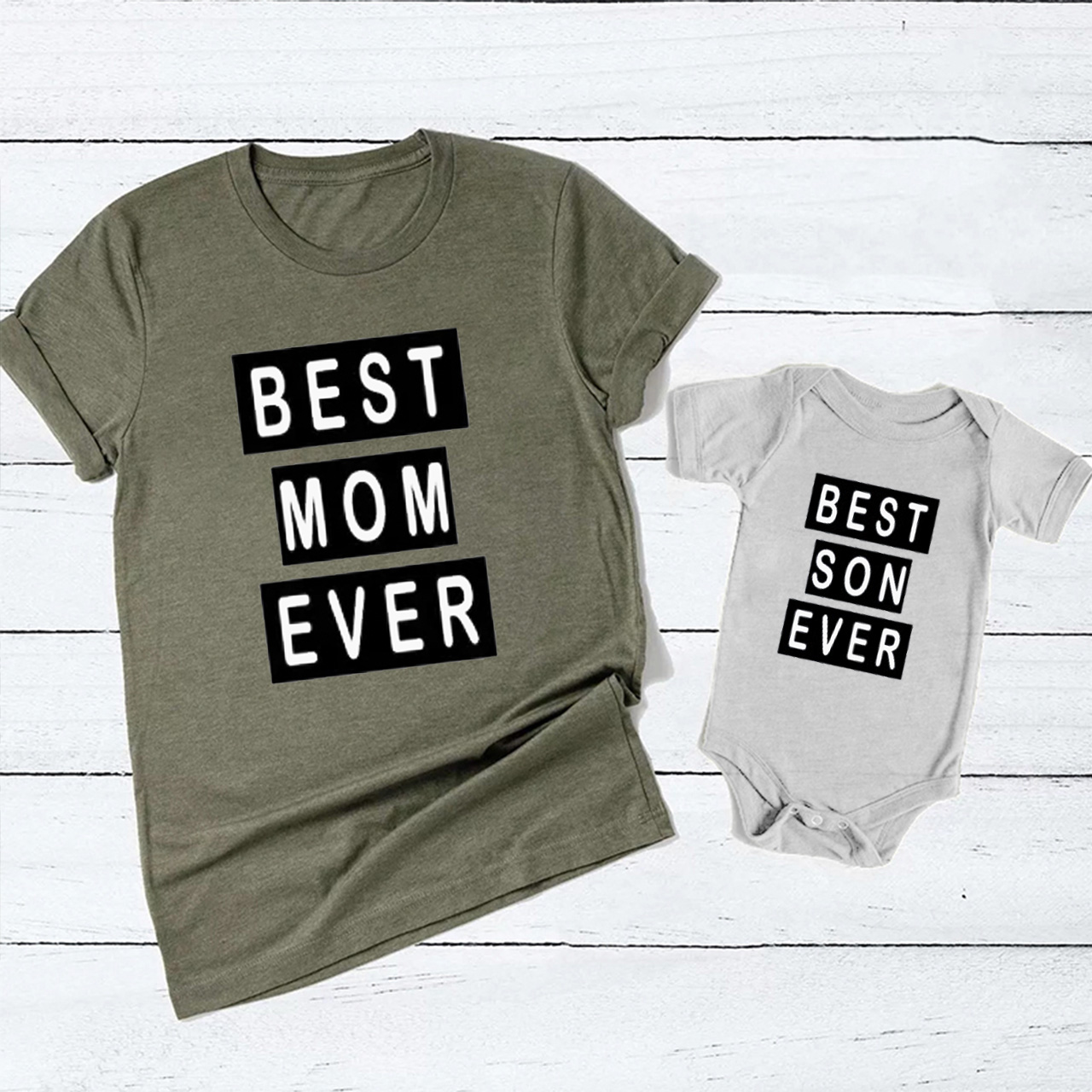 Best Mom Ever Matching Tees For Mother's Day