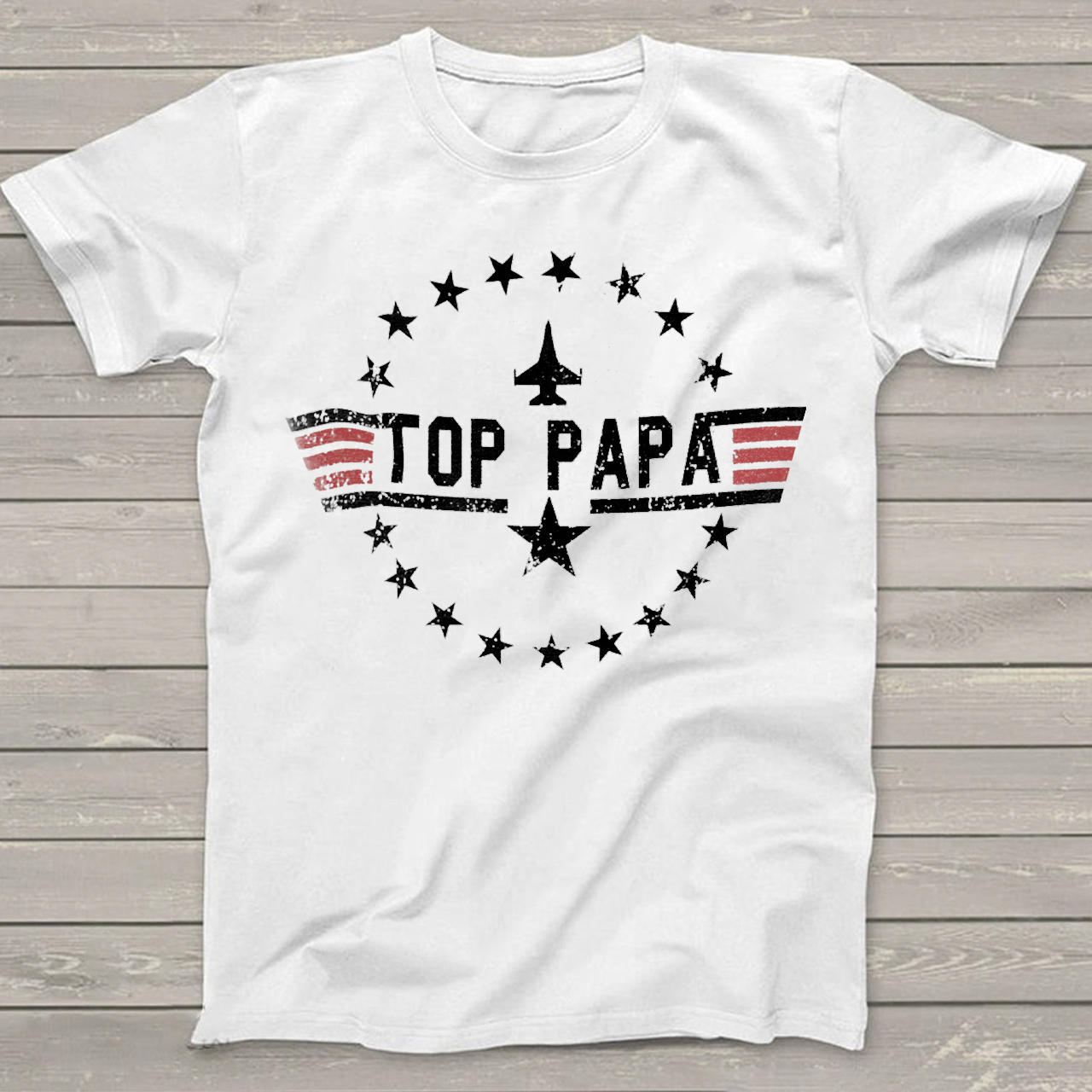 Top Papa Father's Day Gift Funny Dad T-shirt