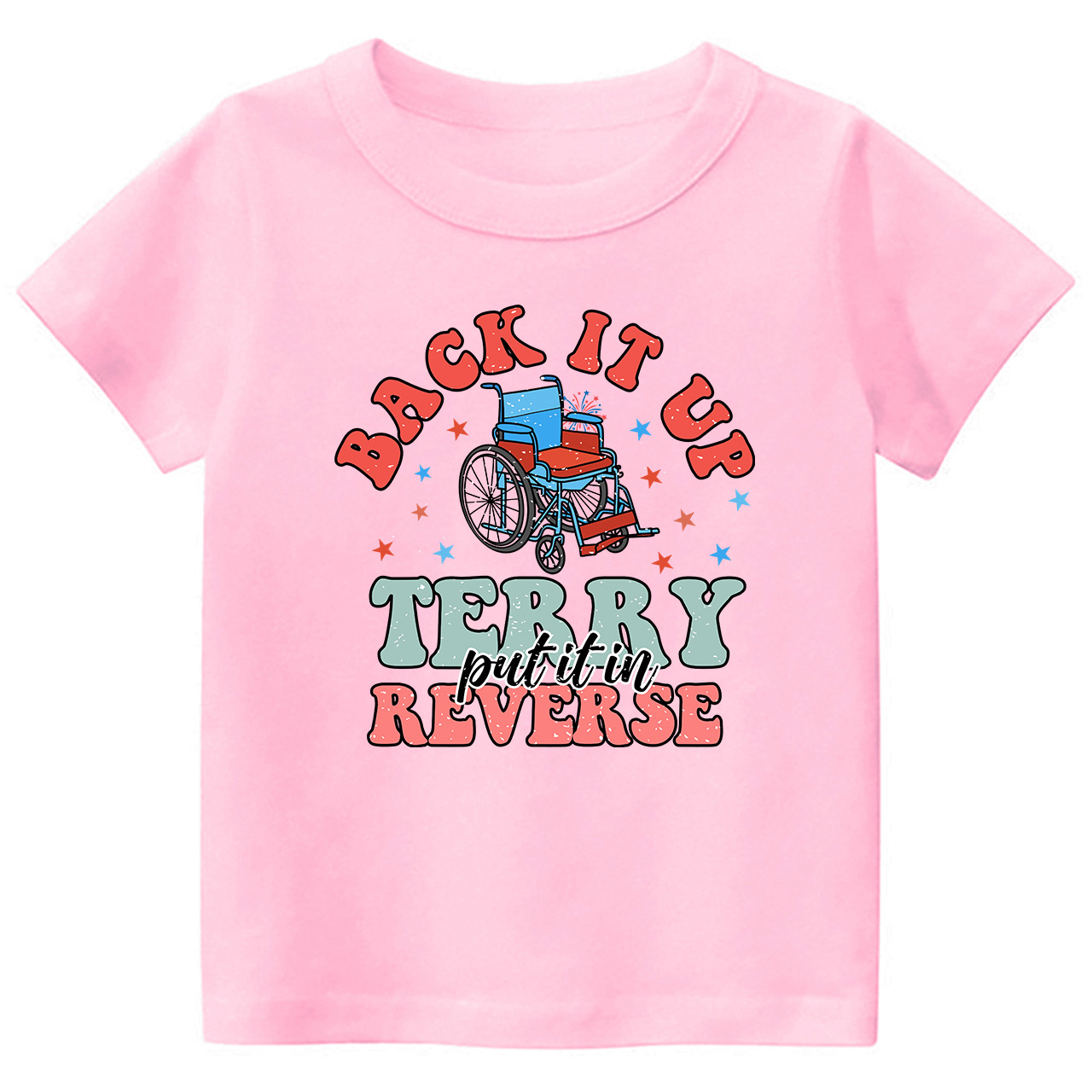 Back In UP Pew Independence Day Toddler Tees