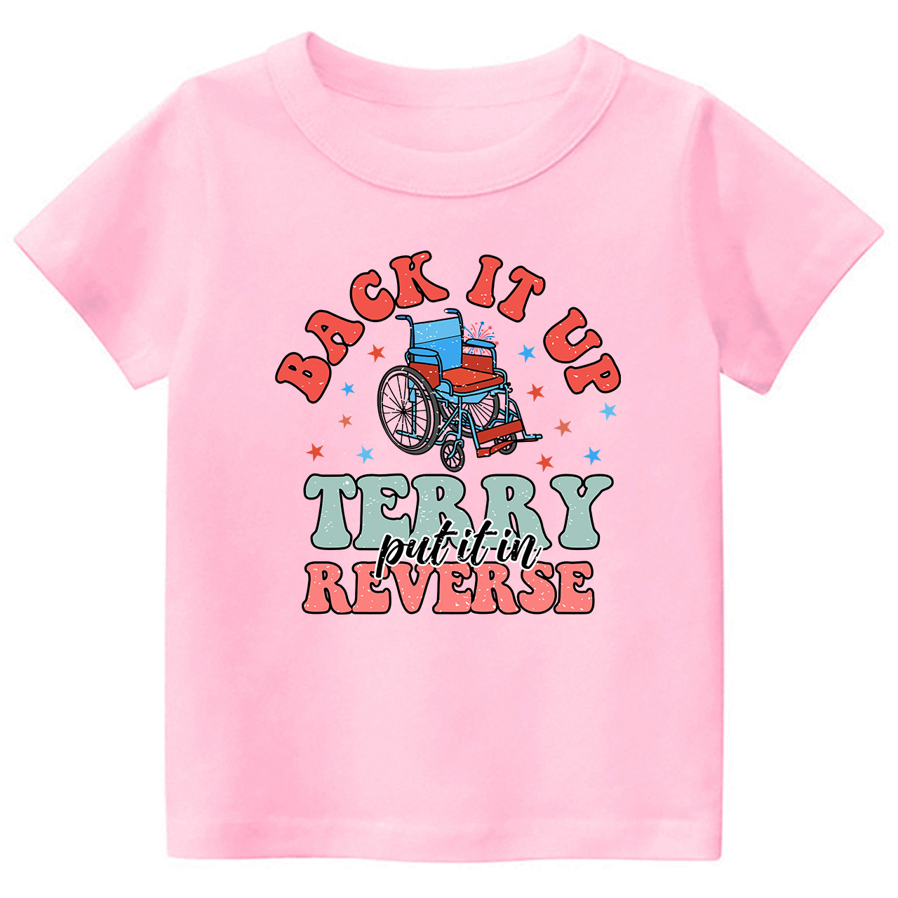 Back In UP Pew Independence Day Toddler Tees