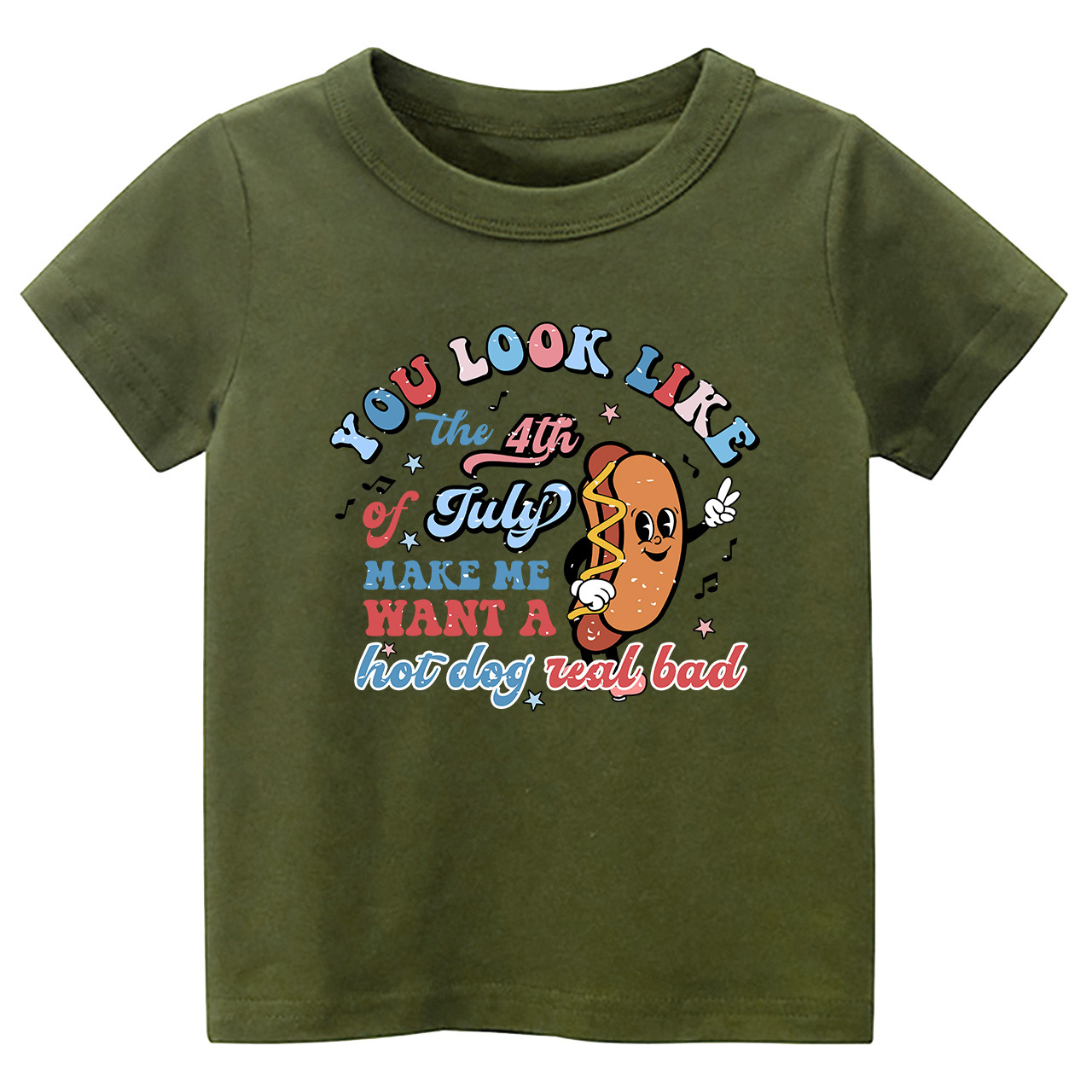 You Look Like The 4 Of July Toddler Tees