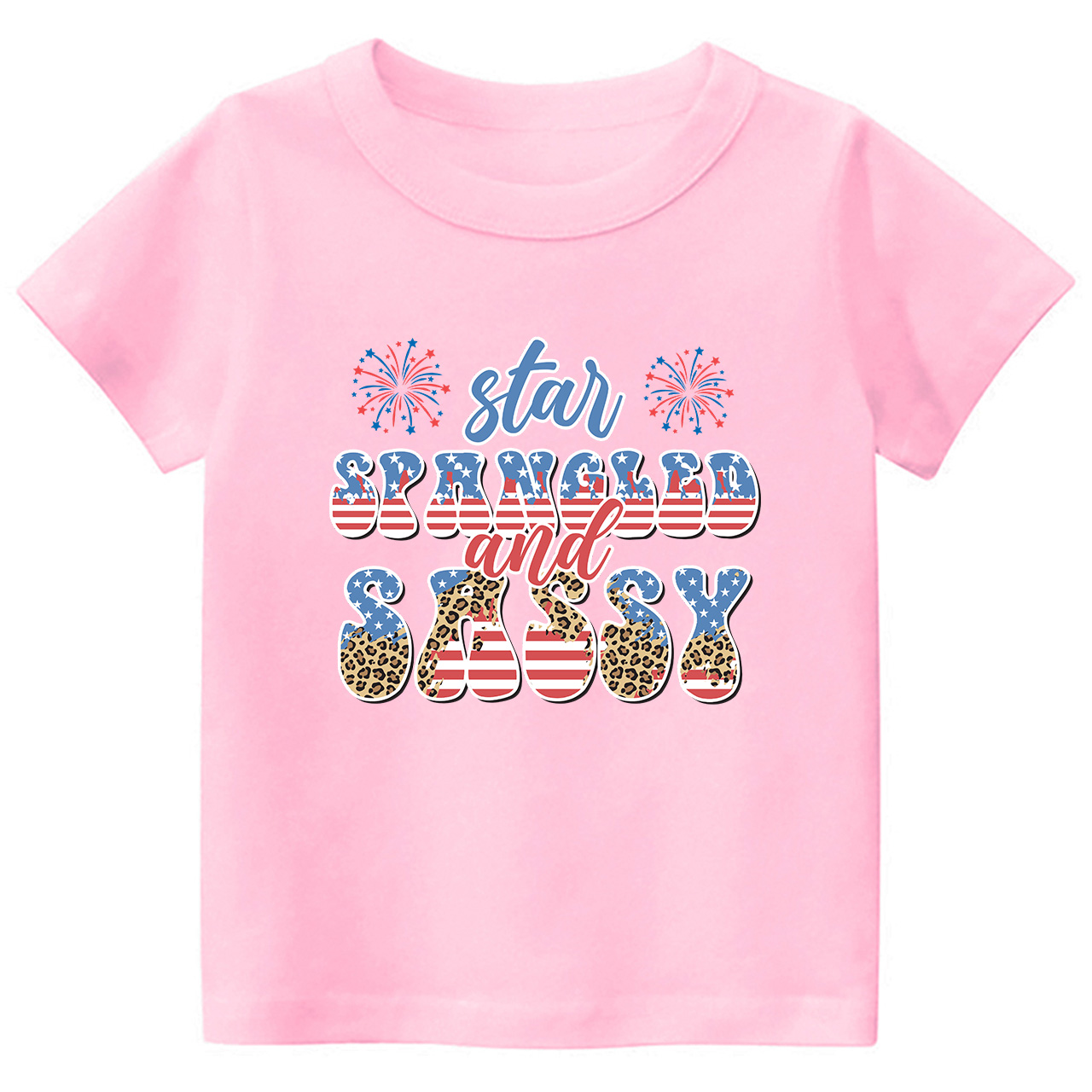 Star Spangled And Sassy Retro Toddler Tees