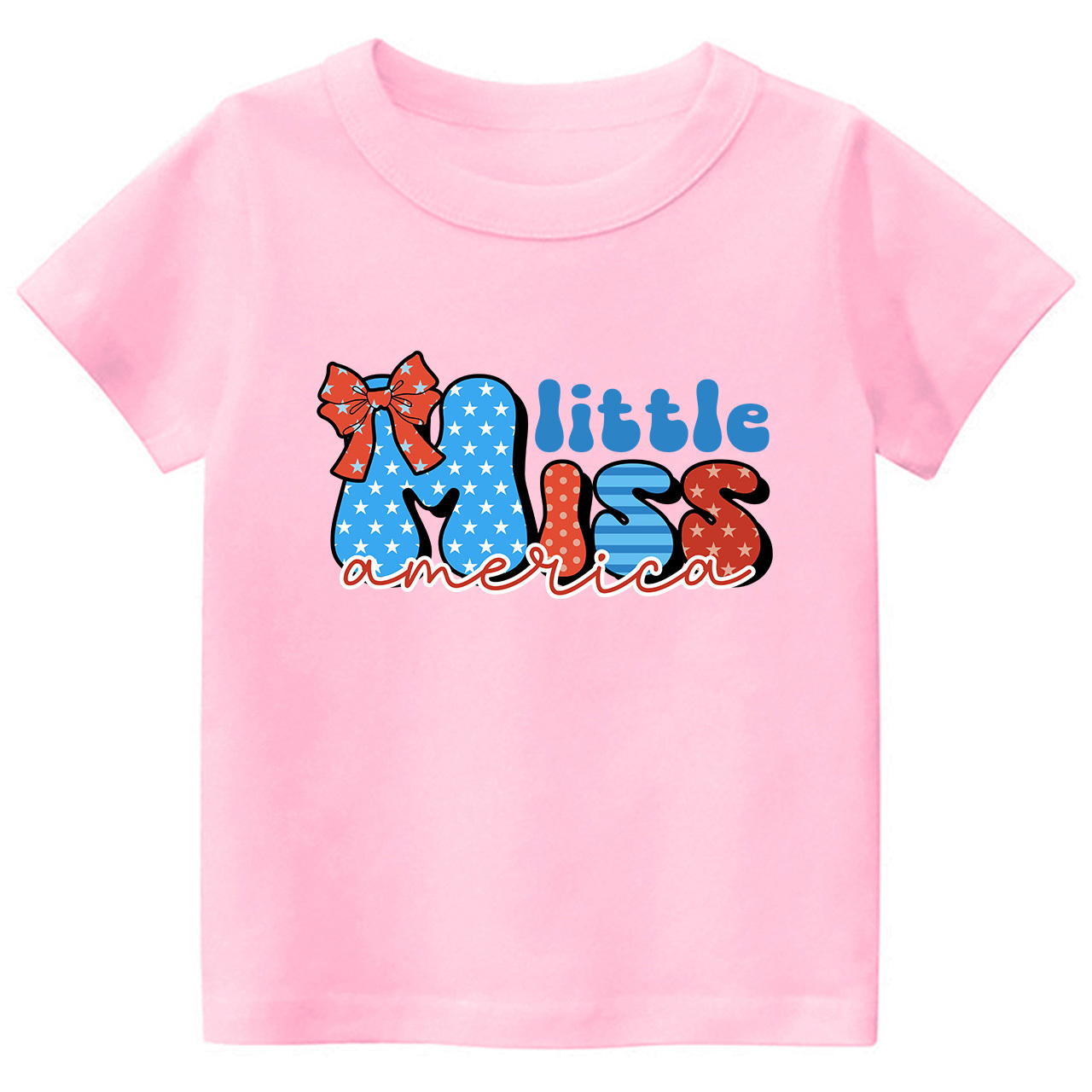 Little Miss America Retro Toddler Tees