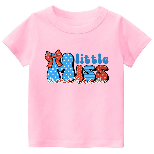 Little Miss America Retro Toddler Tees