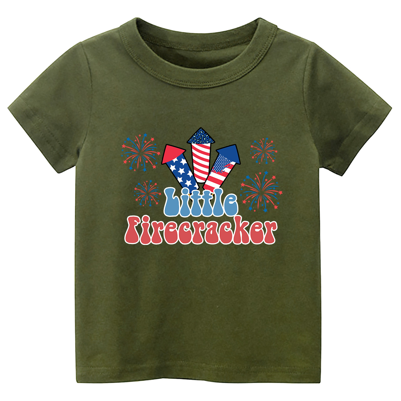 Little America Firecracker Retro Toddler Tees