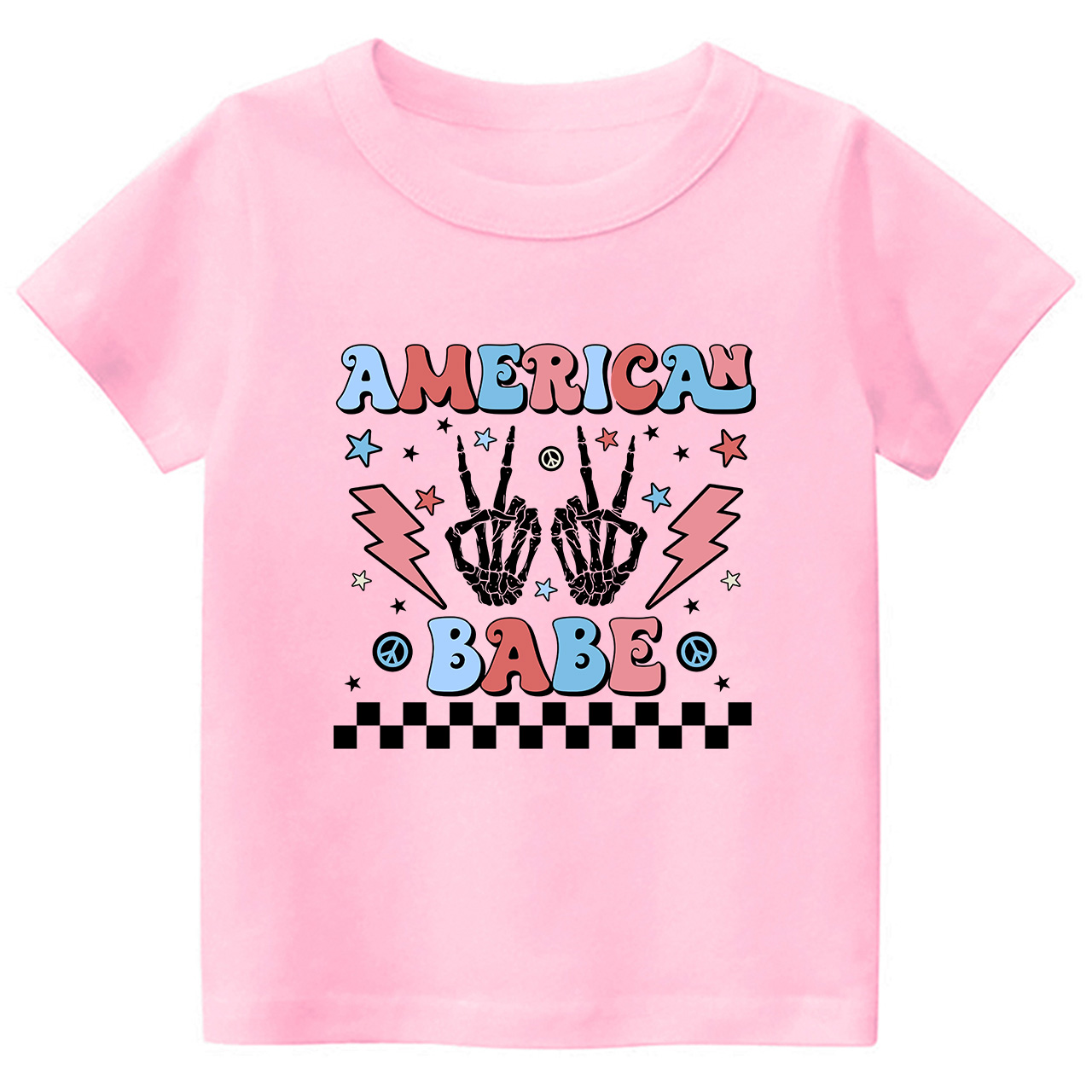 Retro American Baby Toddler Tees