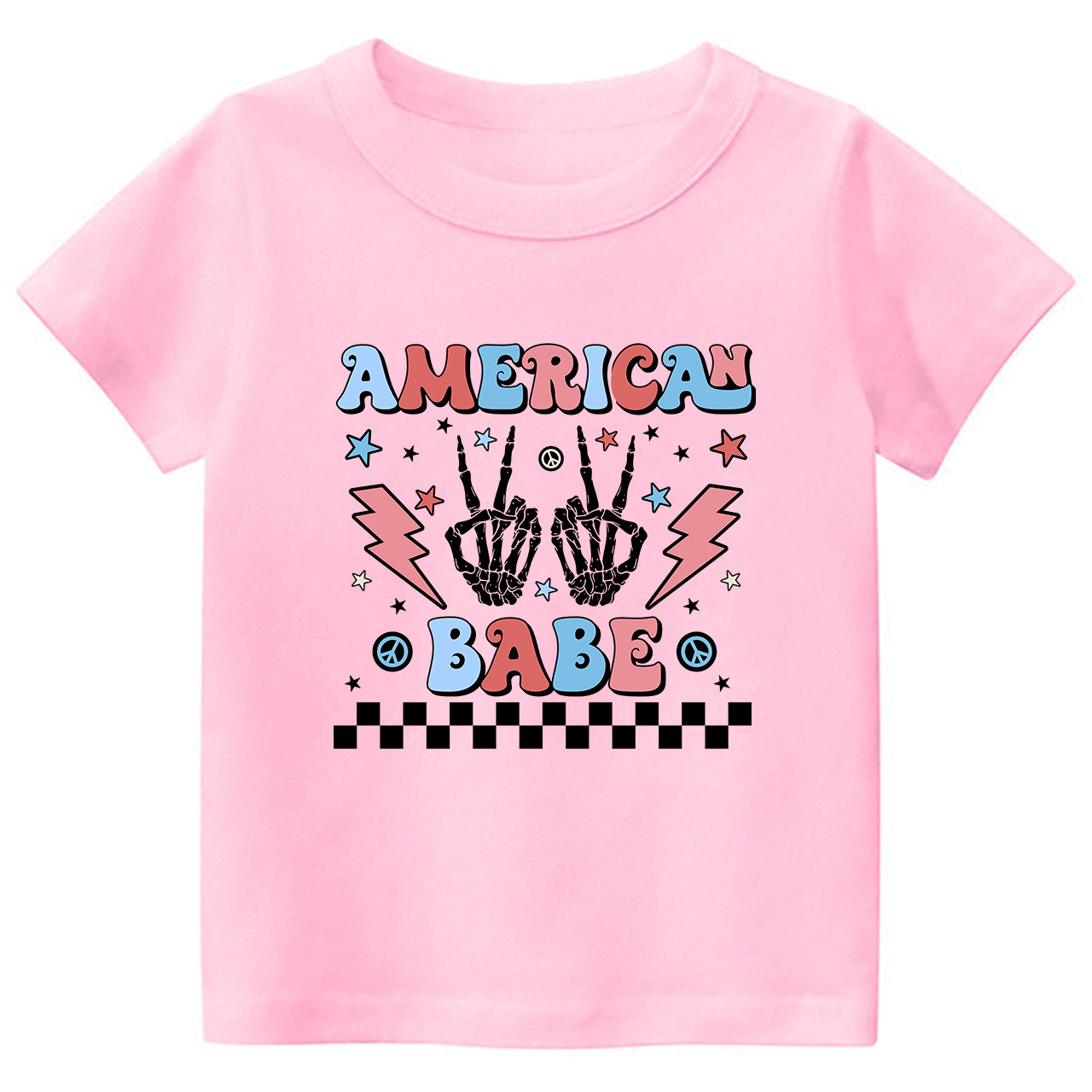 Retro American Baby Toddler Tees