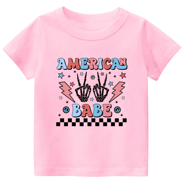 Retro American Baby Toddler Tees
