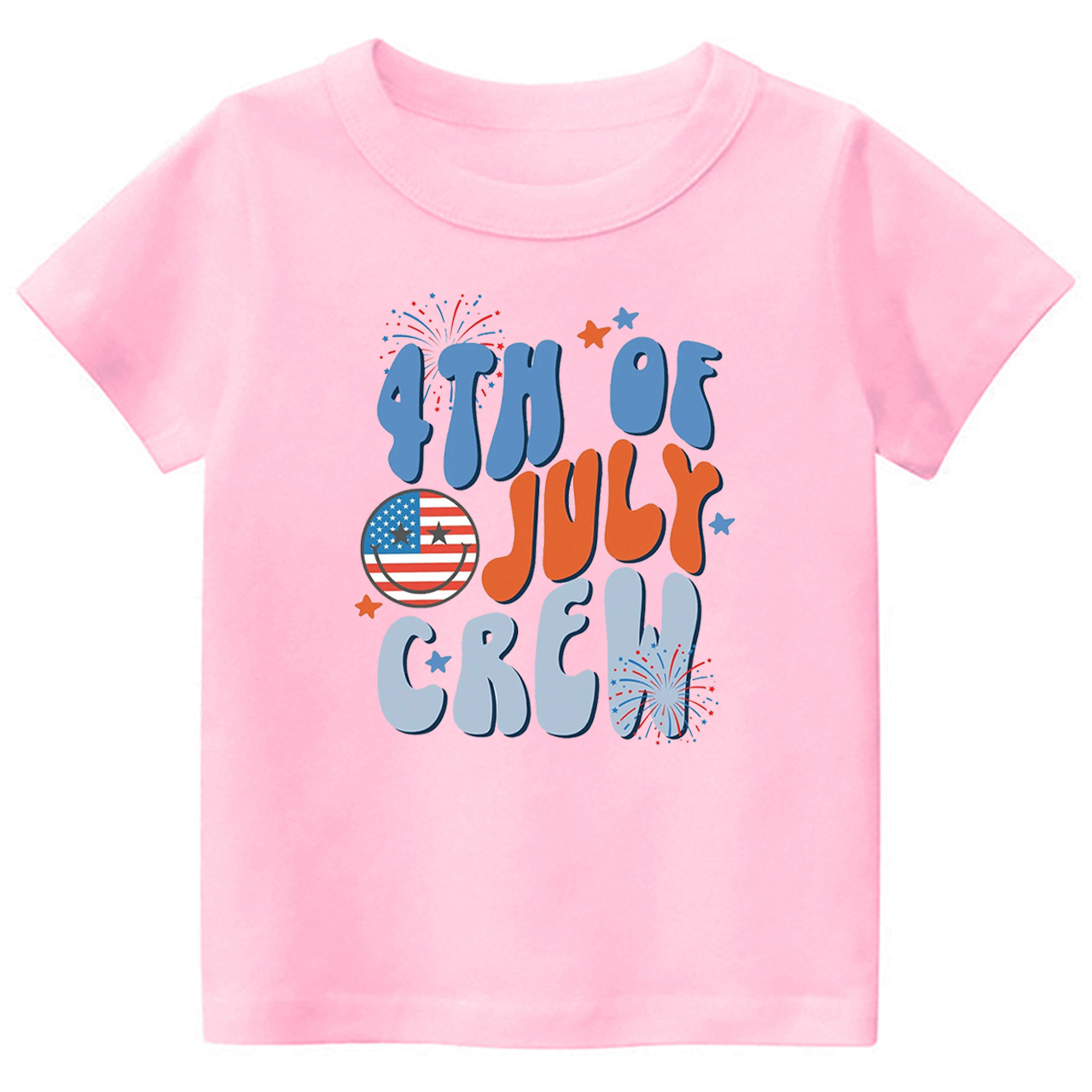 Groovy 4th of July Crew Toddler Tees