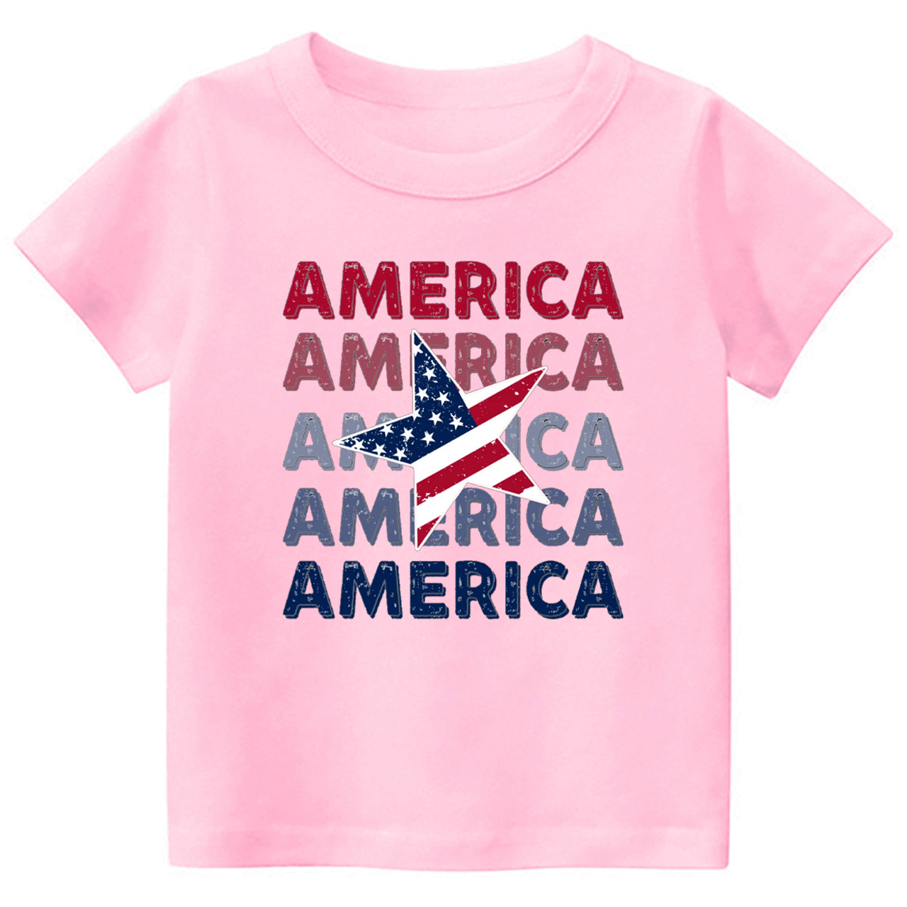 Retro 4th Of July America Shirts For Kids