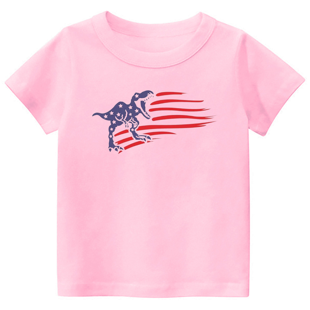 Patriotic Dinosaur Toddler Tees