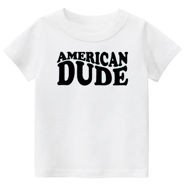 American Dude Memorial Day Toddler Tees