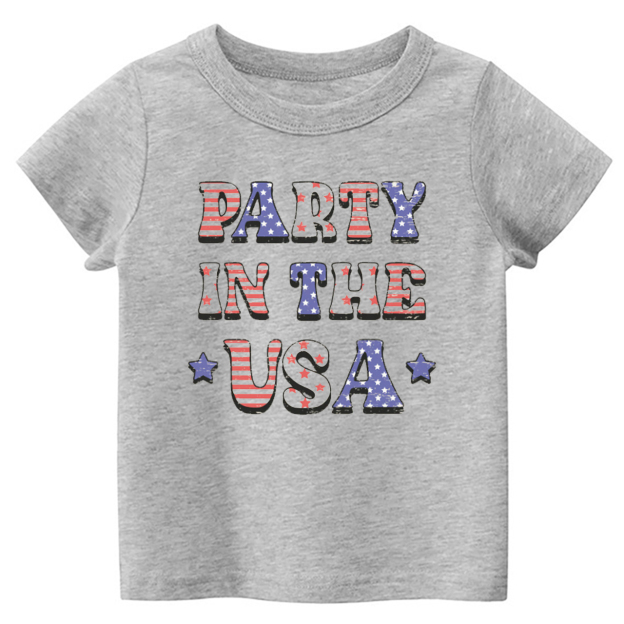 Party In The USA Independence Day Toddler Shirt