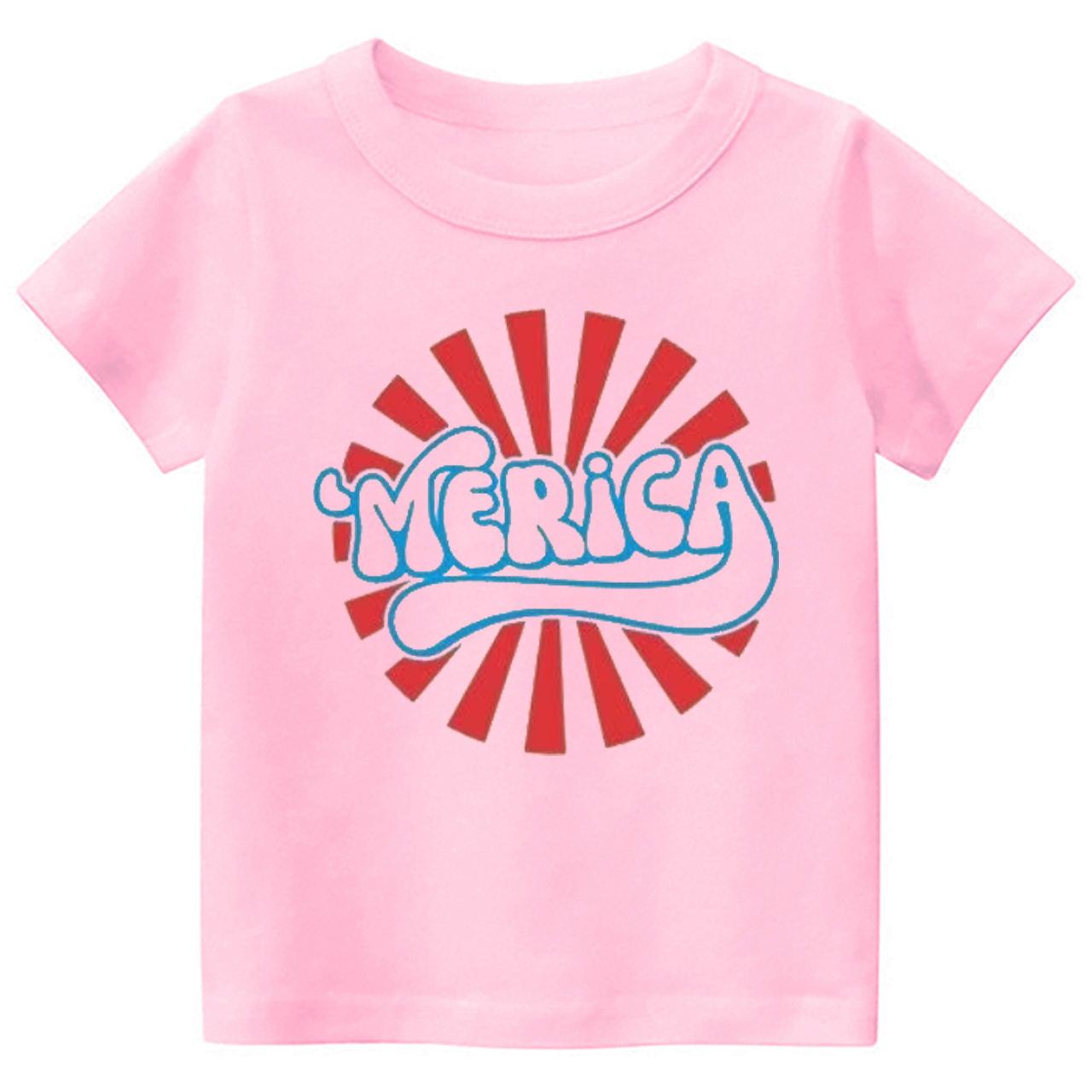 Merica Spherical Radiation Youth T-Shirt