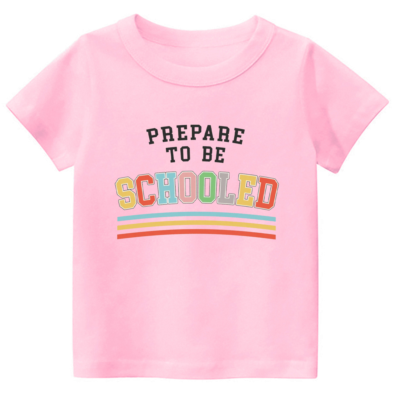 Prepare To Be Schooled Back To School Toddler Shirts