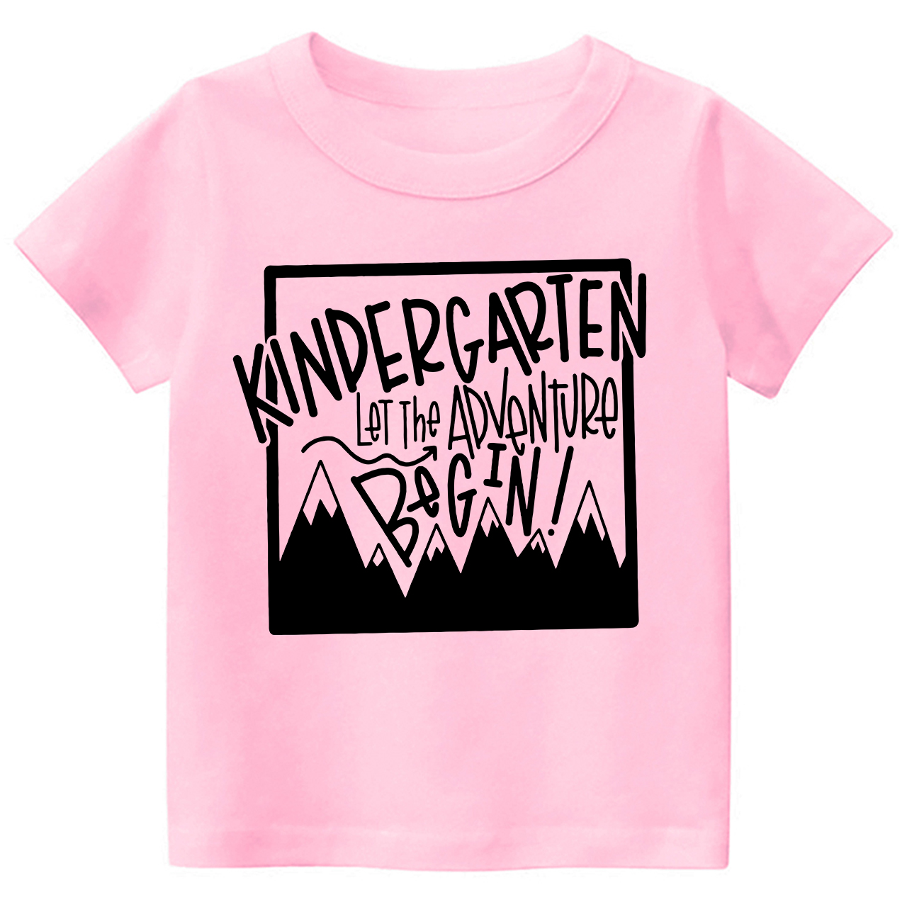 Kindergarten Let The Adventures Begin Back To School Toddler Shirts