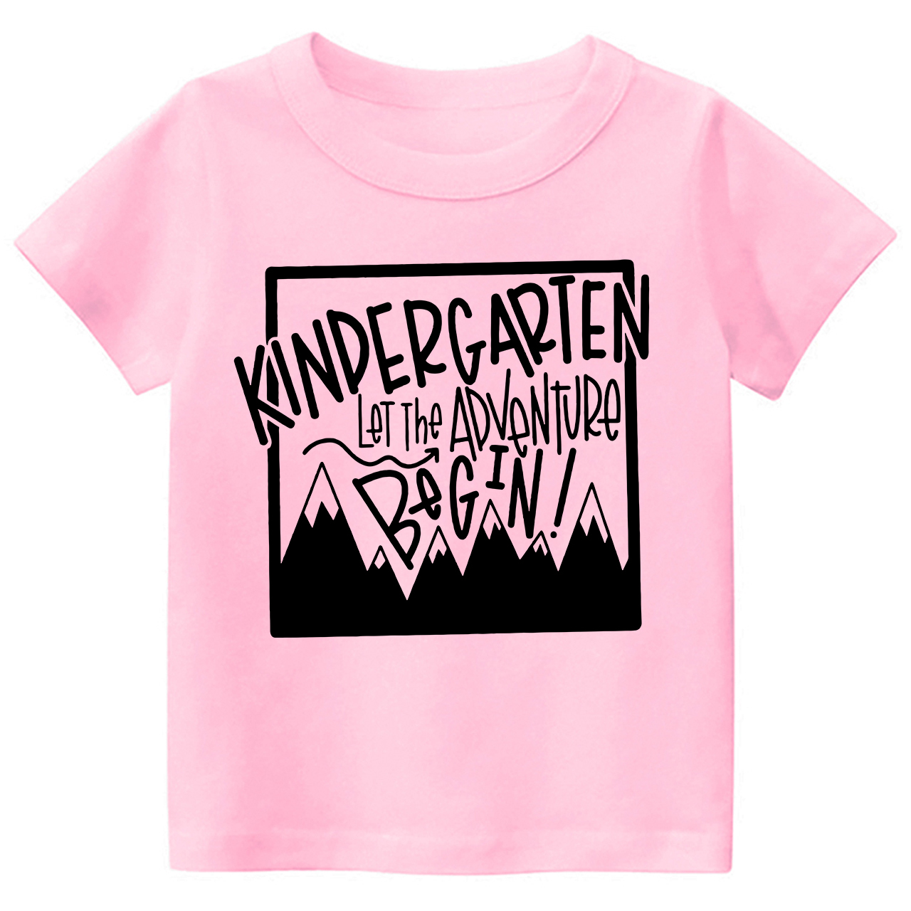 Kindergarten Let The Adventures Begin Back To School Toddler Shirts
