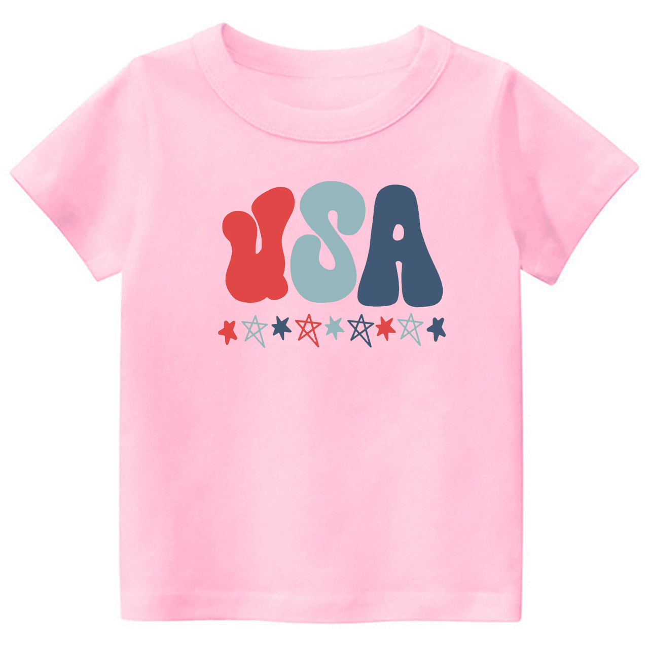 USA Stars Independence Day Toddler Shirt