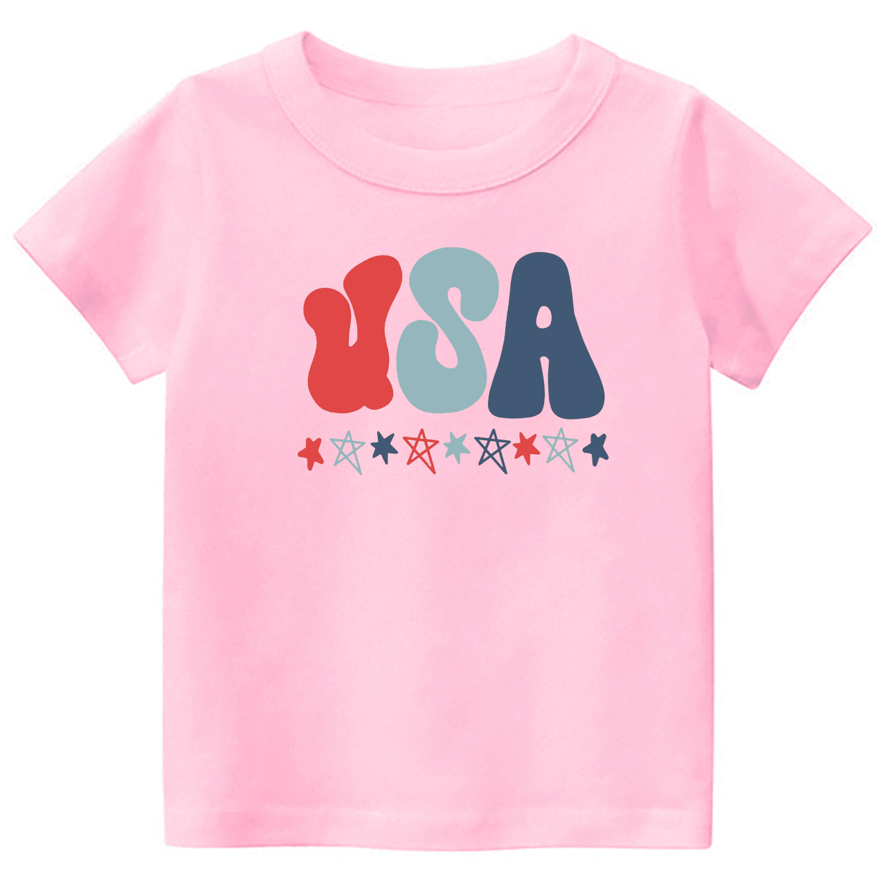 USA Stars Independence Day Toddler Shirt