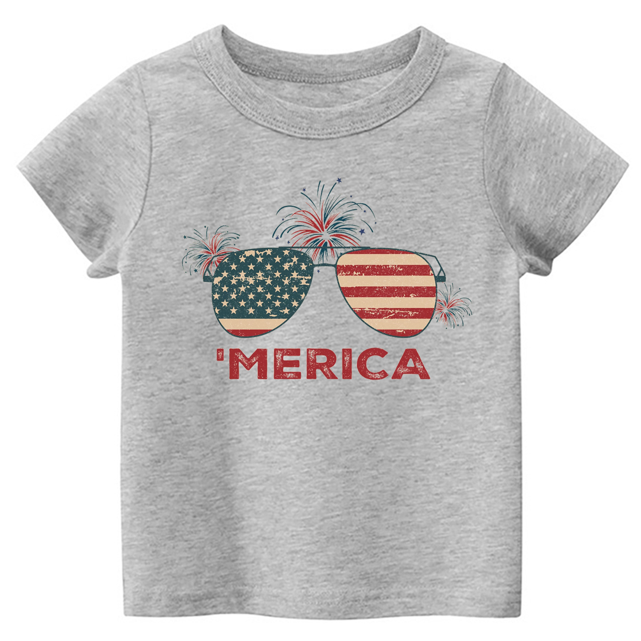 Fourth Of July 'Merica Toddler Shirt