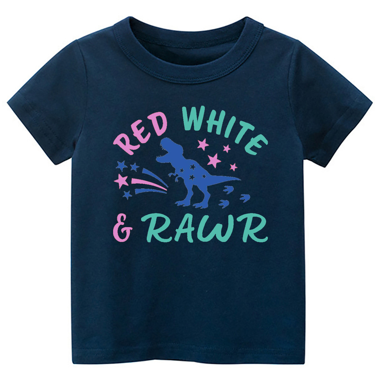 Red White And Rawr Toddler Shirt