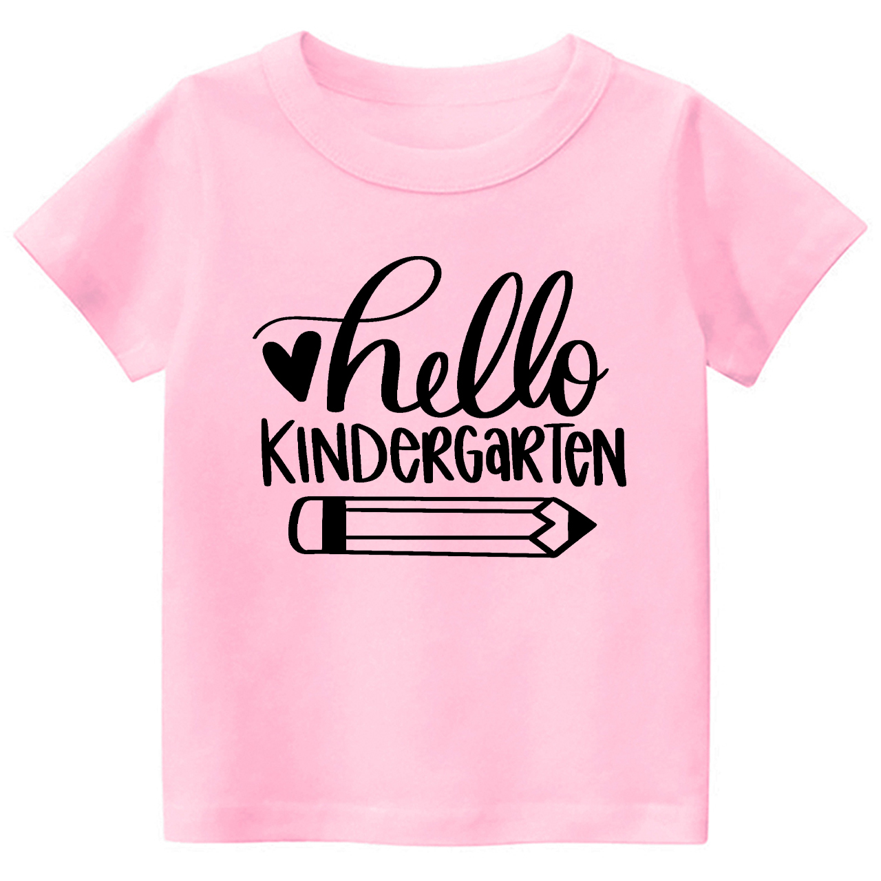 Hello Kindergarten Pencil For Students Retro Shirt
