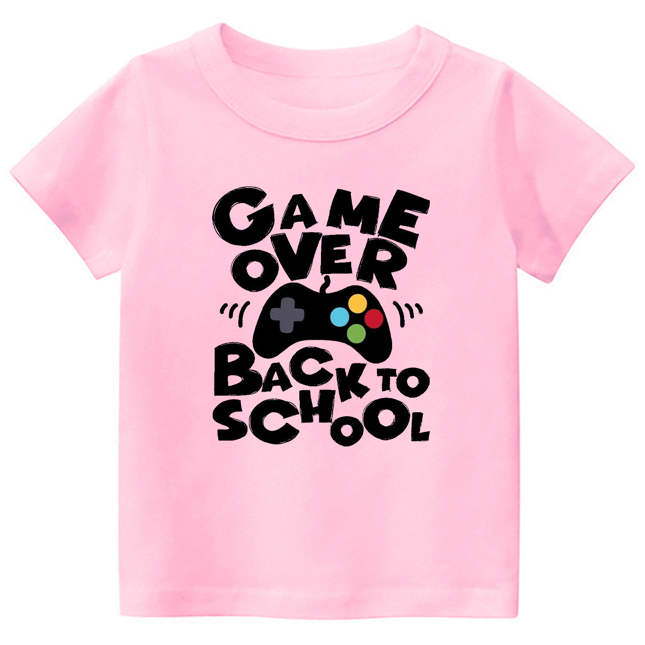 Game Over Back To School Funny Kids Shirt