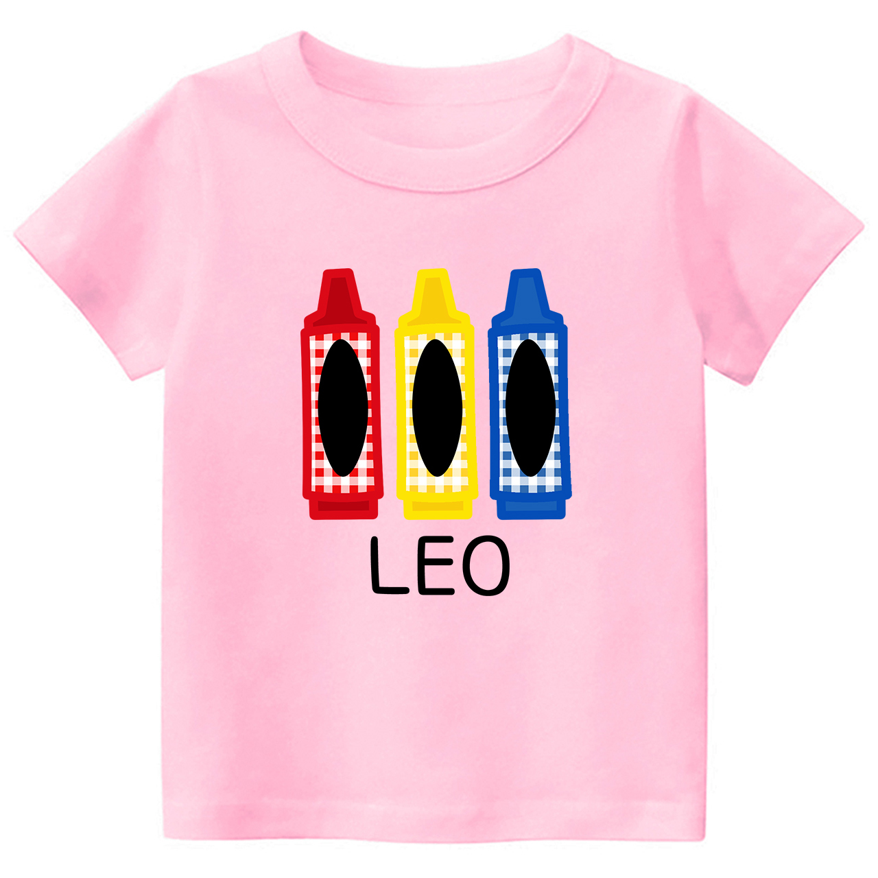 Crayon Kindergarten First Day Kids Shirt