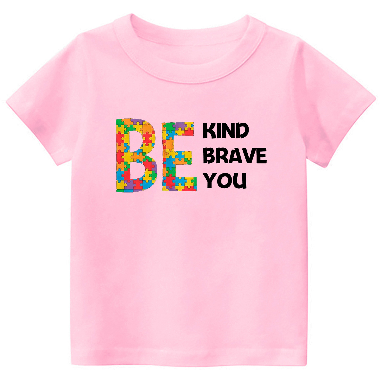 Be Kind Brave You School Shirt For Kids