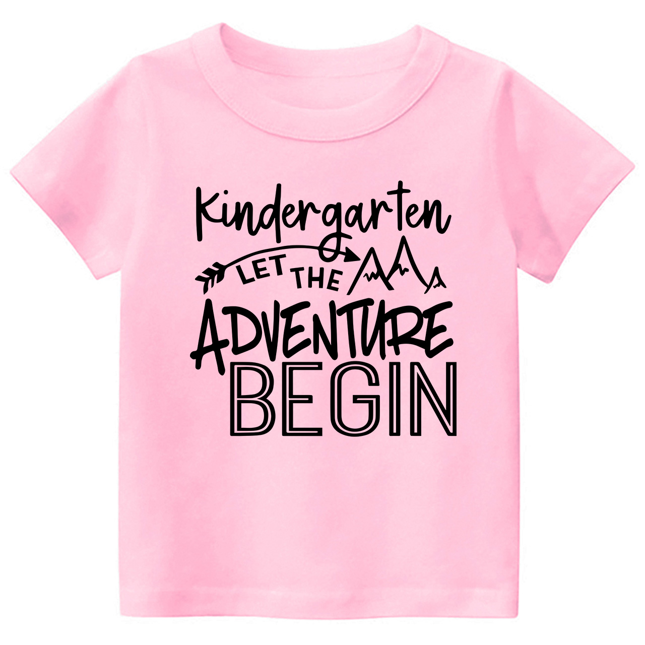 Rainbow Hello Kindergarten-School Shirt For Kids