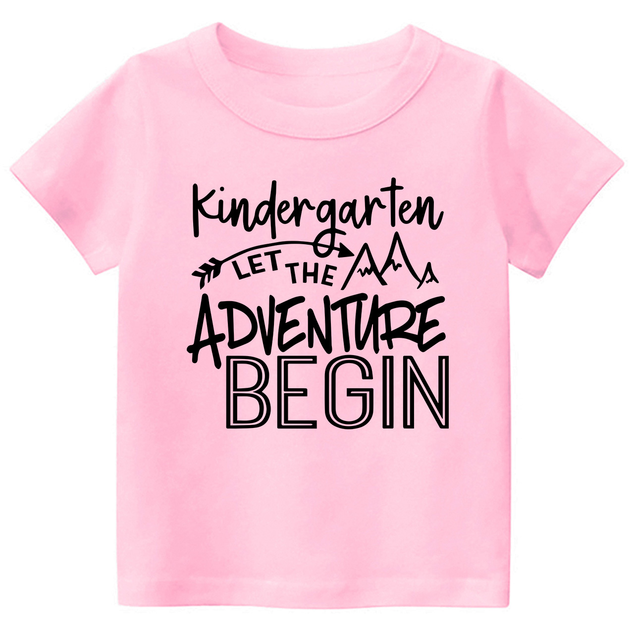 Rainbow Hello Kindergarten-School Shirt For Kids