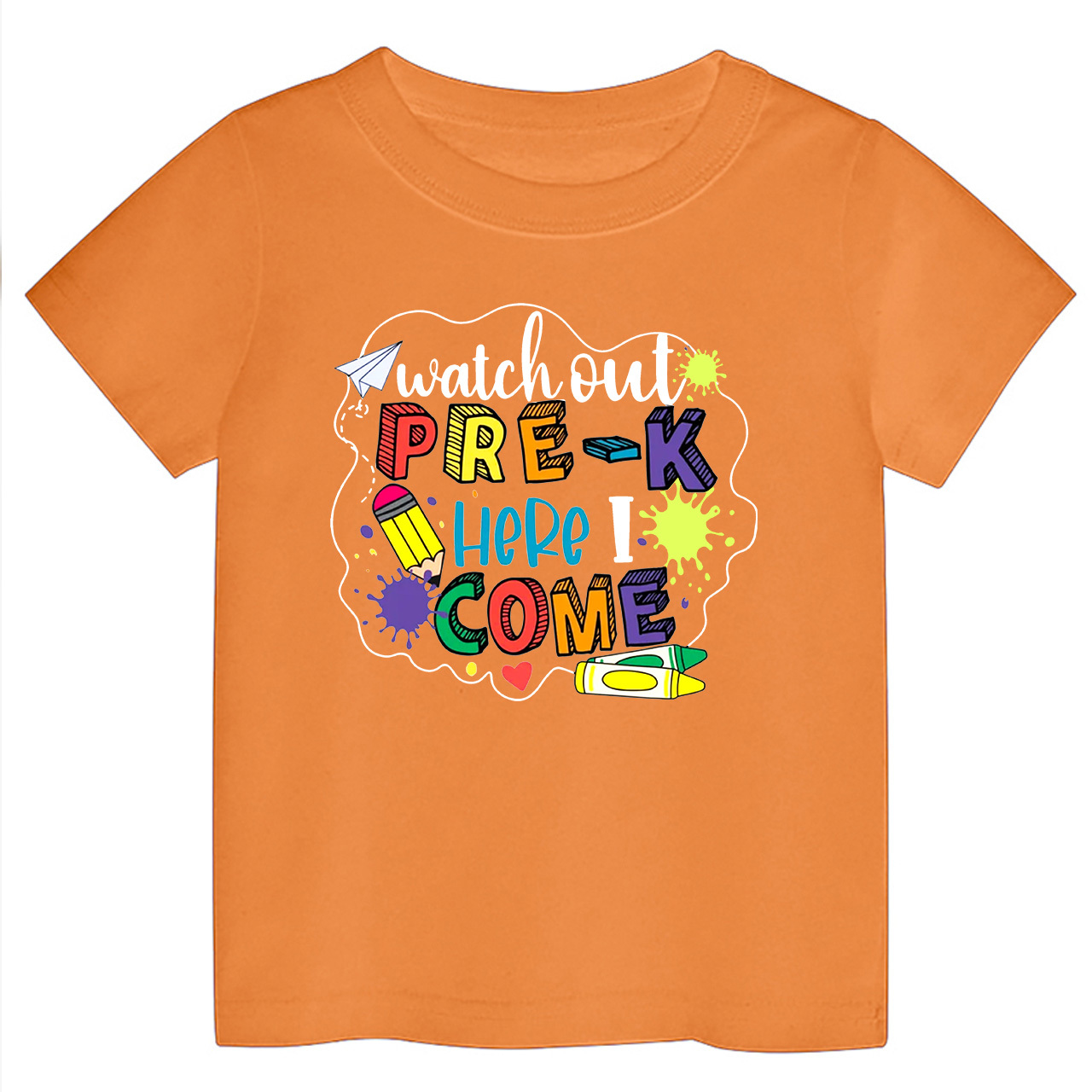 Pre K Shirt For Kids - Watch Out Pre K Here