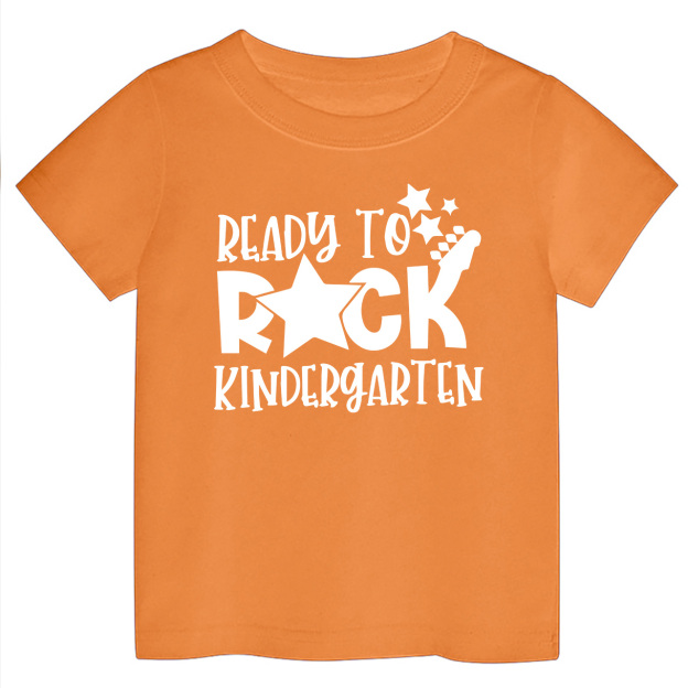 Ready To Rock Kindergarten Shirts For School Kids