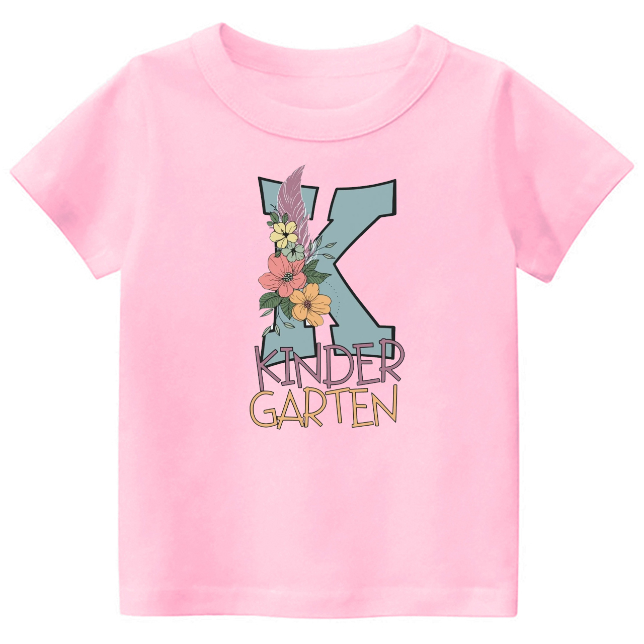 Natural Kindergarten Shirts For School Kids