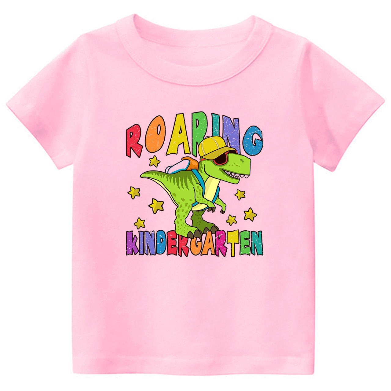 Roaring Kindergarten Dinosaur Kids Shirts