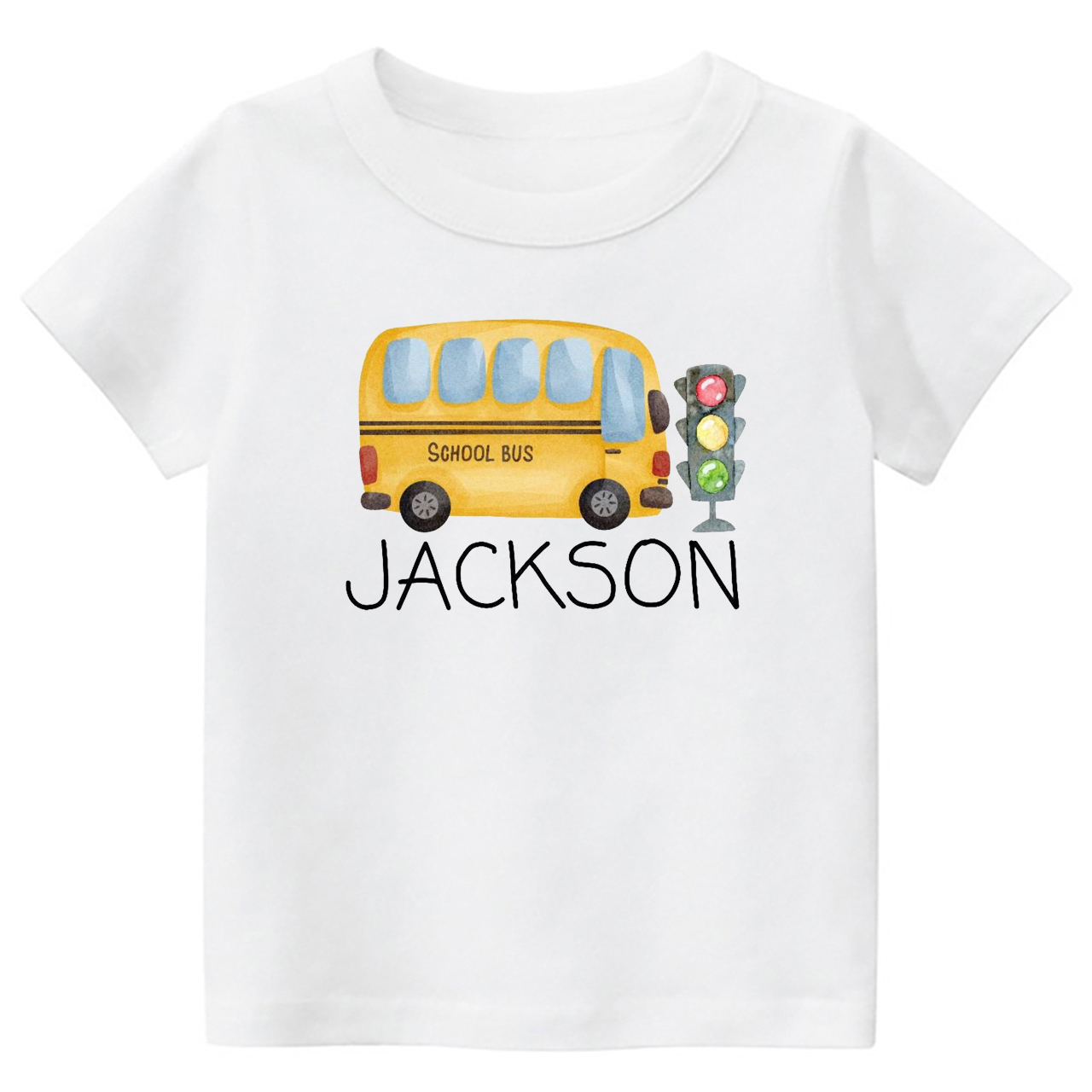 Personalized Bus Back To School Kids Shirts