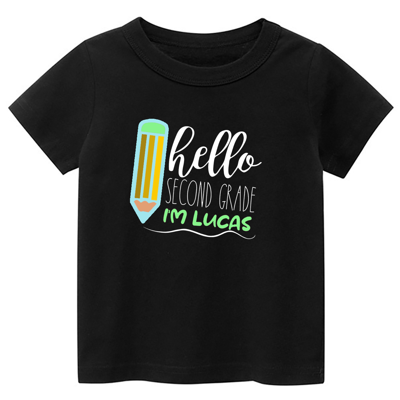 Personalized Hello XX Grade Kids Shirts