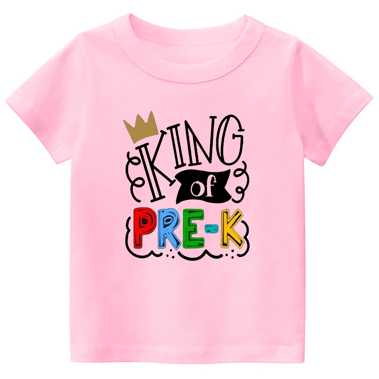 King Of Pre-K Back To School Kids T-shirts
