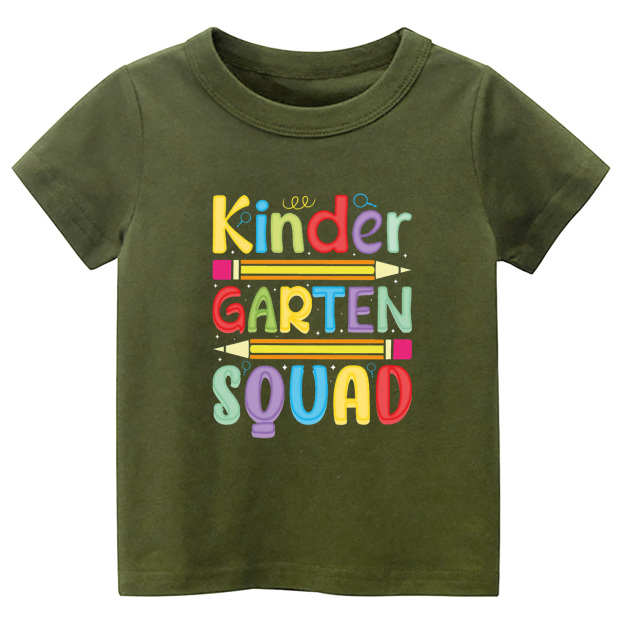 Kindergarten Squad Shirts For Kids