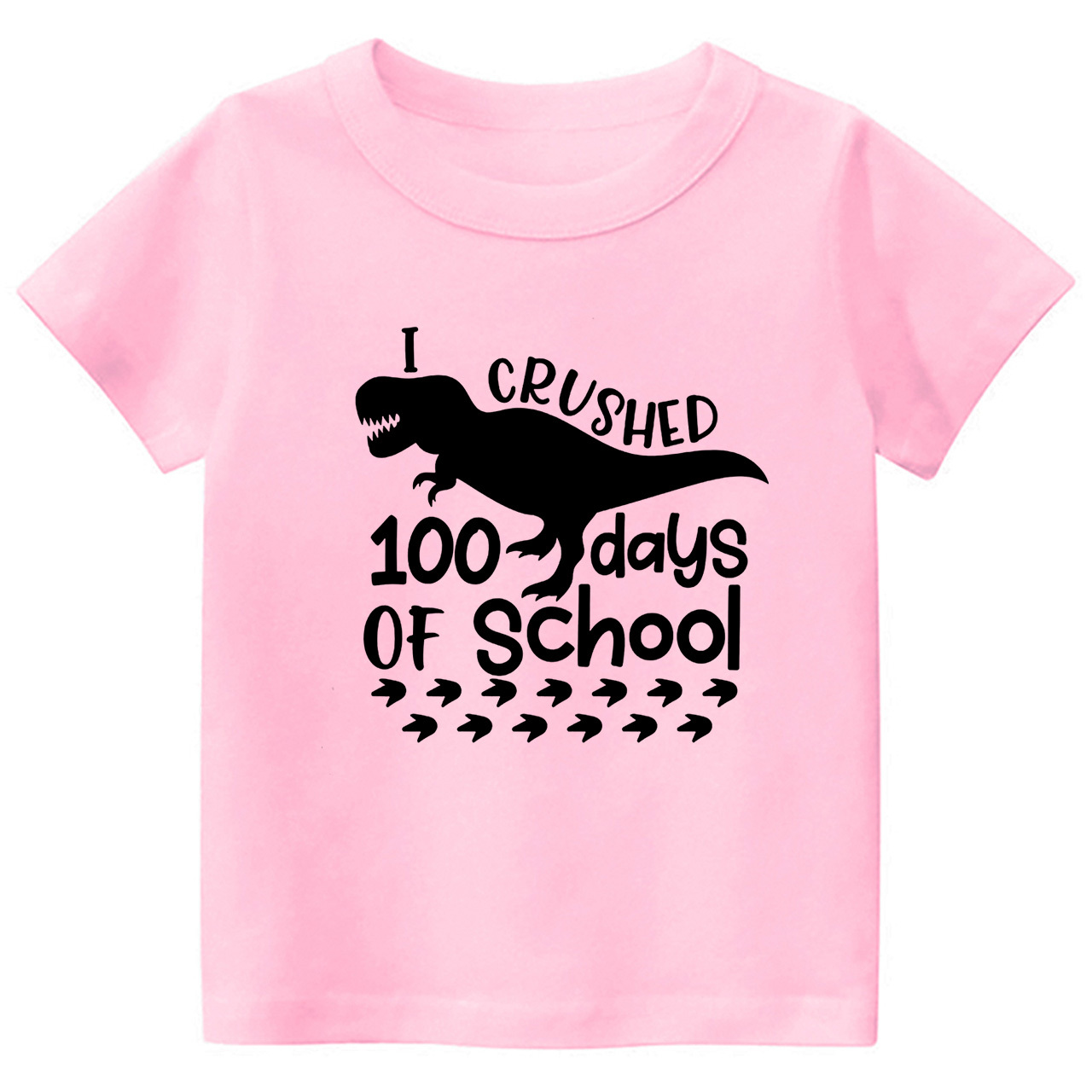 Dinosaur 100 Days Of School Celebration Shirts