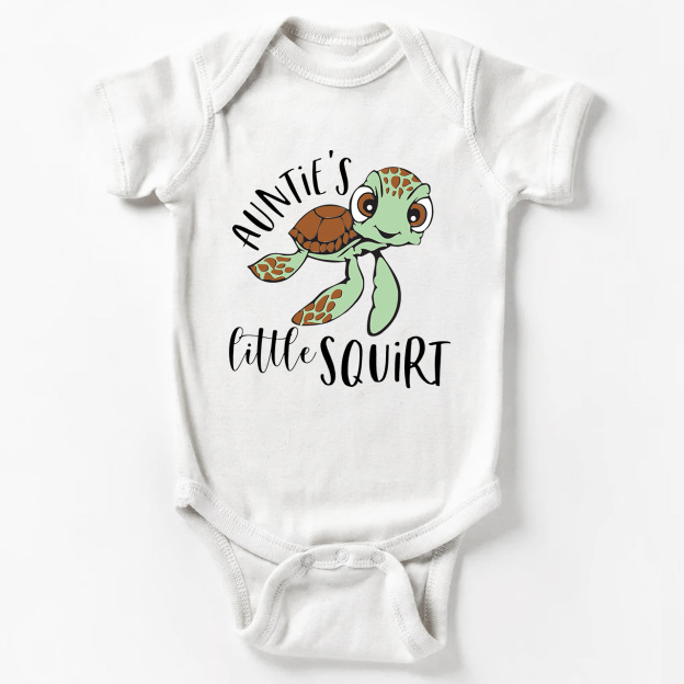 Auntie's Little Squirt Baby Bodysuit