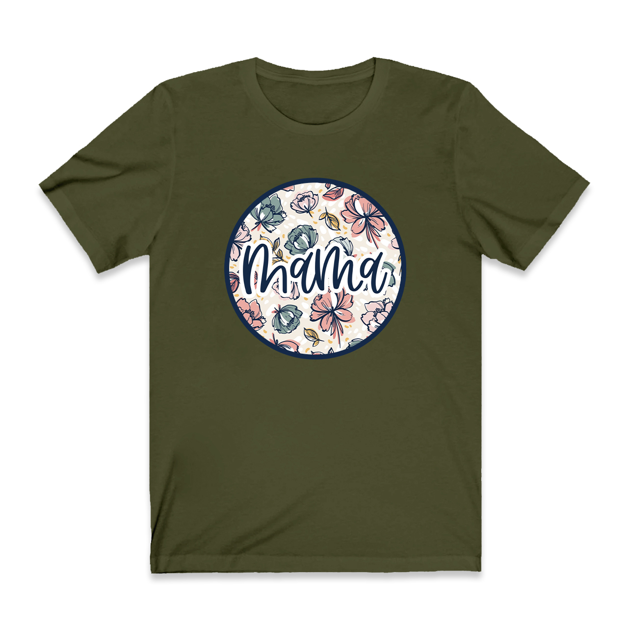 Mama Floral Watercolor T-Shirt