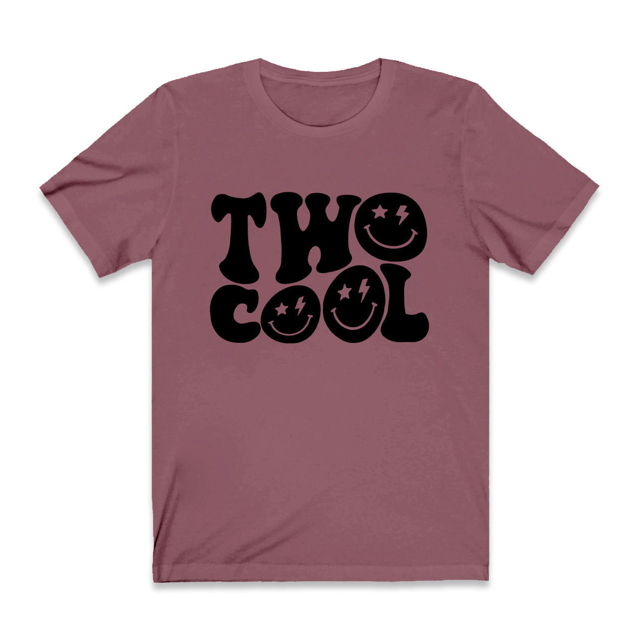 Two Cool Happy Face Retro T-Shirt