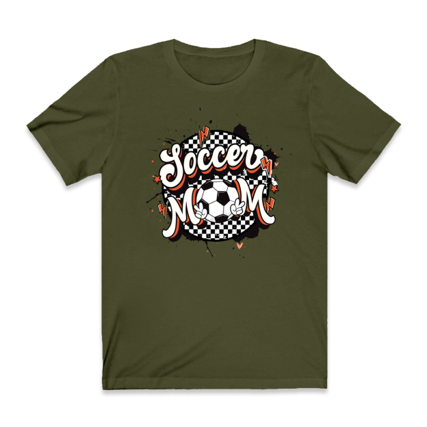 Soccer Leopard Game Day Mom Shirt