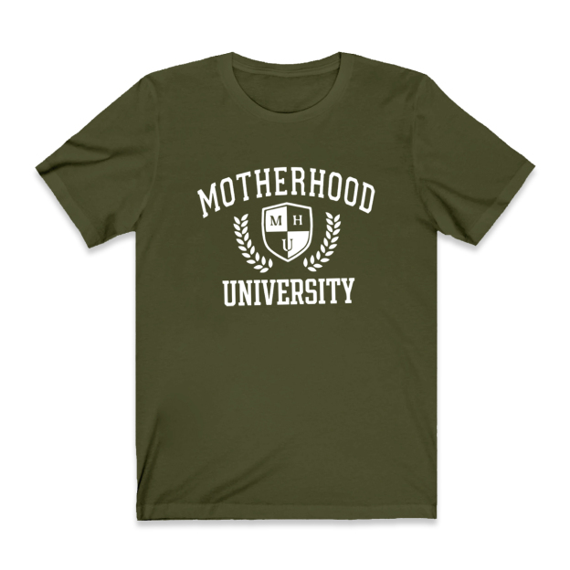 Motherhood University Shirt For Mom