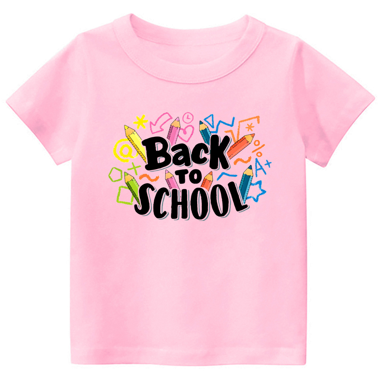 Back To School Crayons Shirt For Kids